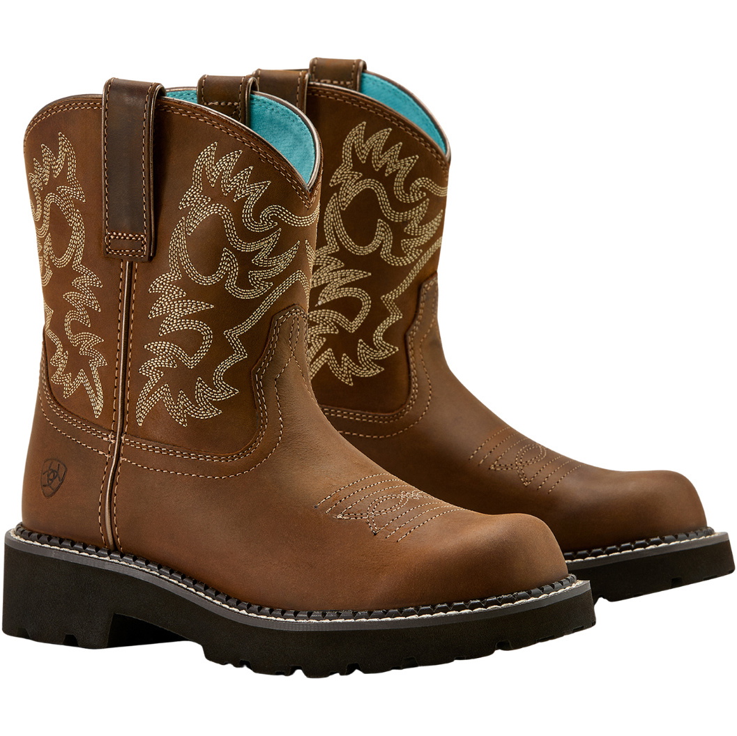 2026 Ariat Damen Fatbaby Western Stiefel 10061281 - Sassy Brown